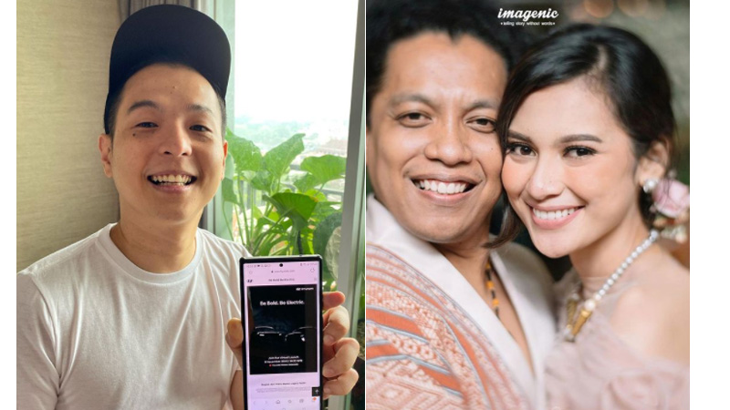 Ernest Prakasa (kiri) bongkar alasan Indah Permatasari mau dinikai Arie Kriting (foto: SC IG @ernestprakasa dan @indahpermatas) Ernest Prakasa (kiri) bongkar alasan Indah Permatasari mau dinikai Arie Kriting (foto: SC IG @ernestprakasa dan @indahpermatas)