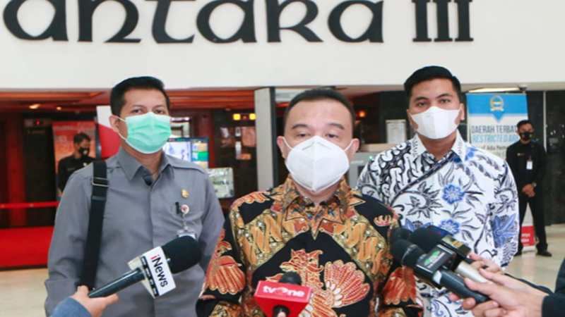 Wakil Ketua DPR-RI, Sufmi Dasco Ahmad (foto: GenPI.co) Wakil Ketua DPR-RI, Sufmi Dasco Ahmad (foto: GenPI.co)