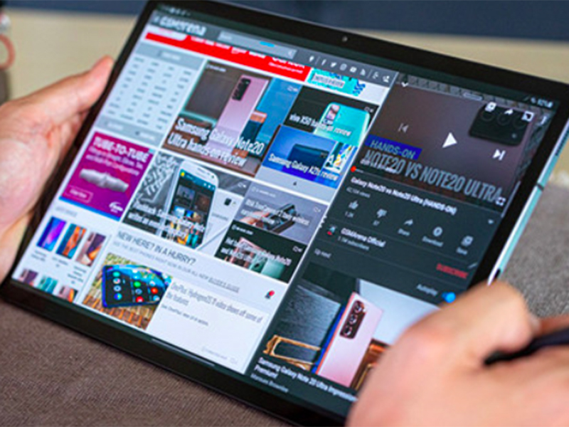 Samsung Galaxy Tab S6. Foto: GSM Arena Samsung Galaxy Tab S6. Foto: GSM Arena