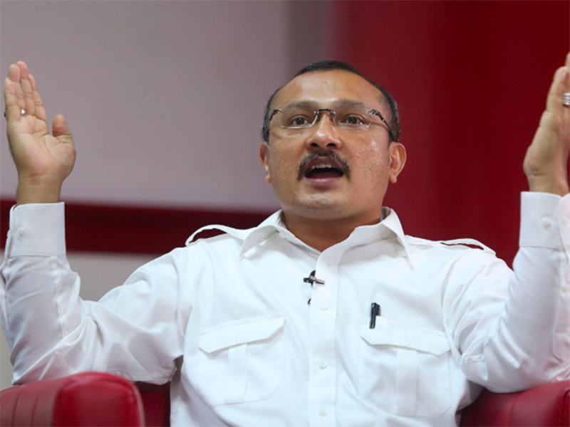 Ferdinand Hutahaean tanggapi pernyatan Aziz Yanuar soal aliran dana FPI. Foto: JPNN/Ricardo Ferdinand Hutahaean tanggapi pernyatan Aziz Yanuar soal aliran dana FPI. Foto: JPNN/Ricardo