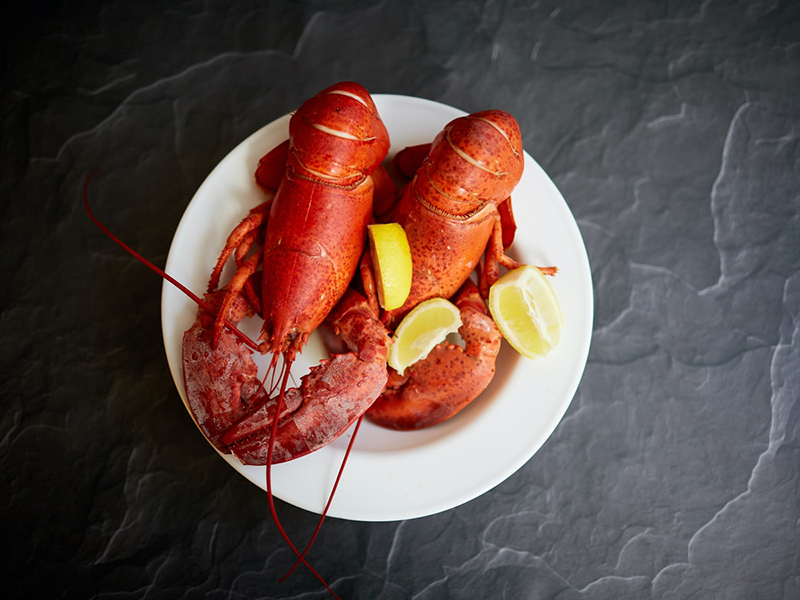 Ilustrasi hidangan lobster. Foto: Unsplash Ilustrasi hidangan lobster. Foto: Unsplash