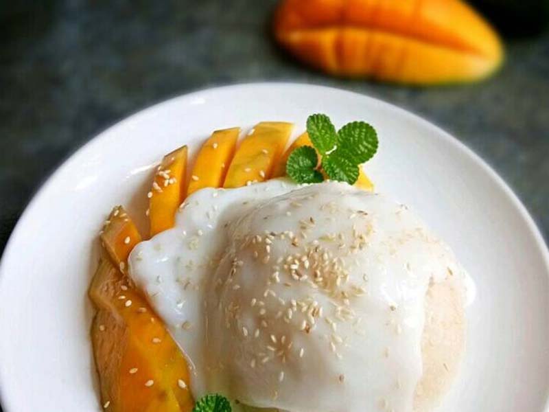Mango sticky rice. Foto: Cookpad Mango sticky rice. Foto: Cookpad