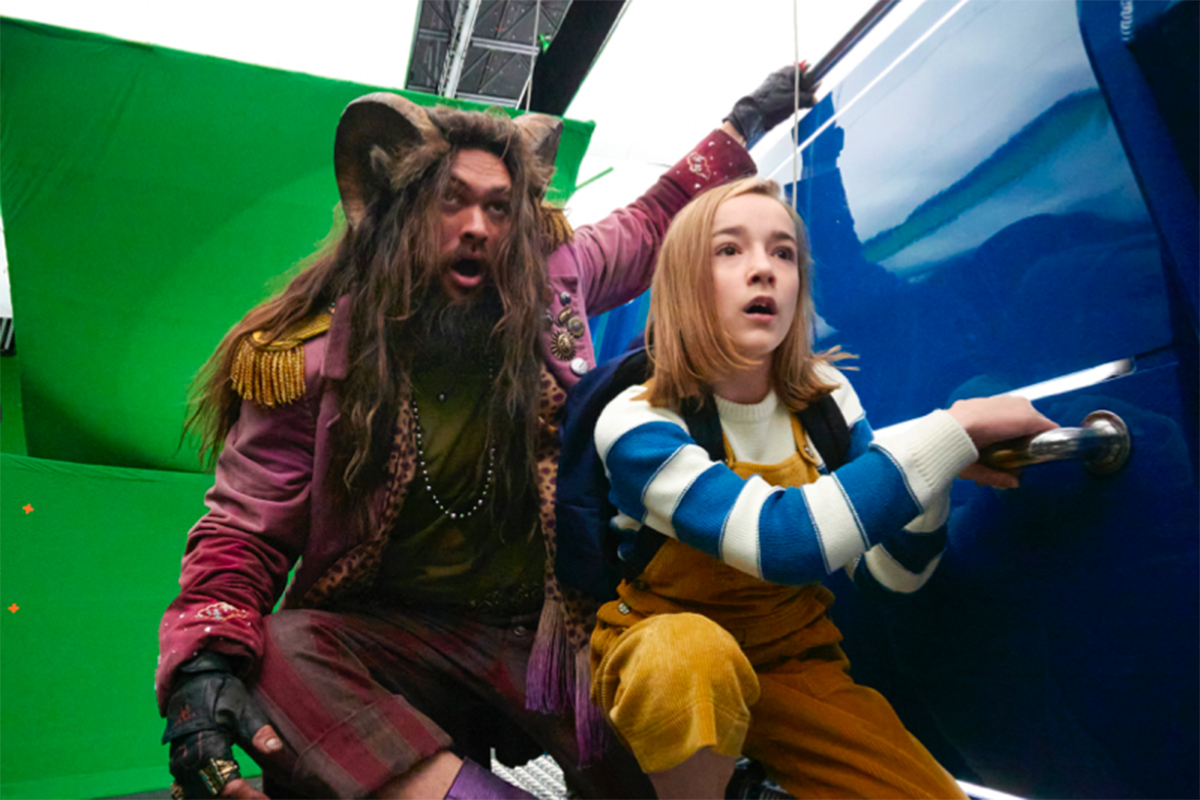 Jason Momoa dalam film Slumberland. Foto: Twitter @NetflixFilm Jason Momoa dalam film Slumberland. Foto: Twitter @NetflixFilm