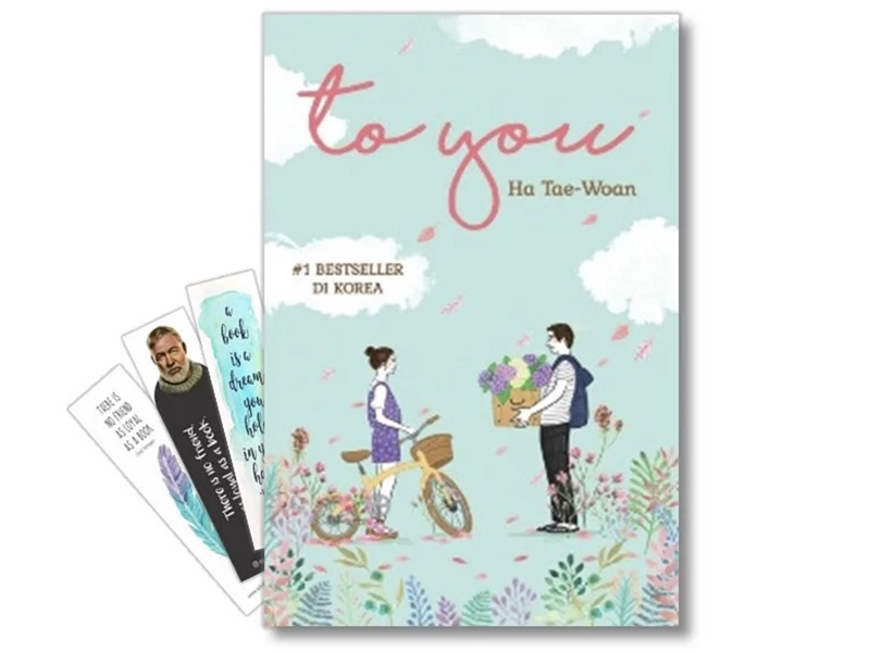 Buku To You karya Ha Tae Woan. Foto: Shopee Buku To You karya Ha Tae Woan. Foto: Shopee