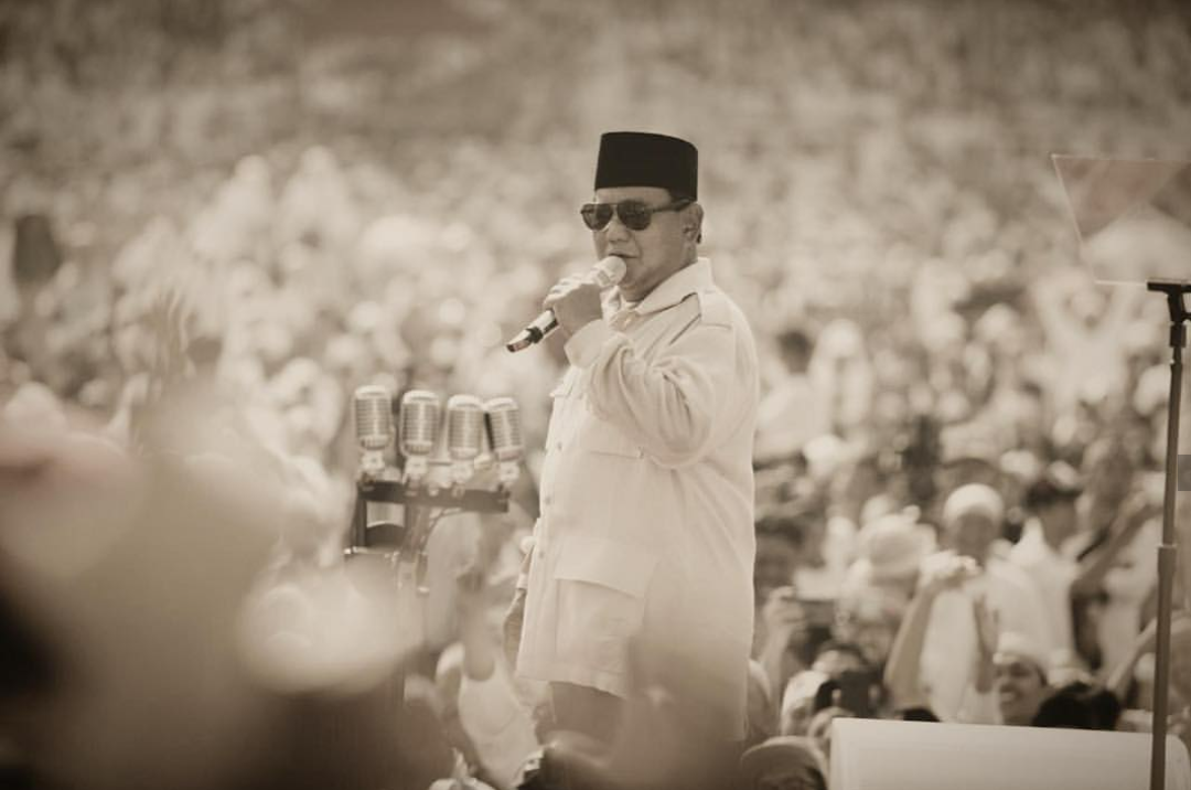 Gelora Bung Karno ala Prabowo. Foto: Instagram @prabowo Gelora Bung Karno ala Prabowo. Foto: Instagram @prabowo