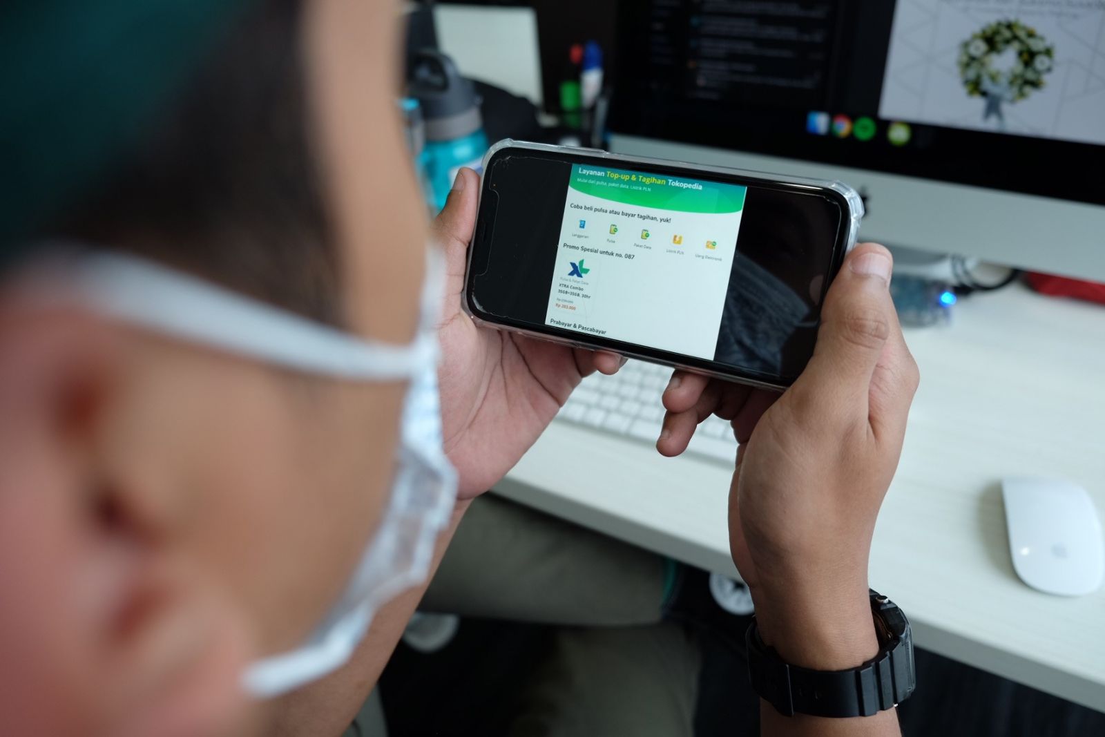 Menyesuaikan dengan tren belanja masyarakat melalui saluran digital, XL Axiata bekerja sama dengan Tokopedia menerapkan platform Multi Channel Campaign Management (MCCM). Foto: XL Axiata Menyesuaikan dengan tren belanja masyarakat melalui saluran digital, XL Axiata bekerja sama dengan Tokopedia menerapkan platform Multi Channel Campaign Management (MCCM). Foto: XL Axiata