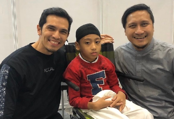 Muhammad Naja Hudia. (sumber: sc ig @ardianmaulana) Muhammad Naja Hudia. (sumber: sc ig @ardianmaulana)