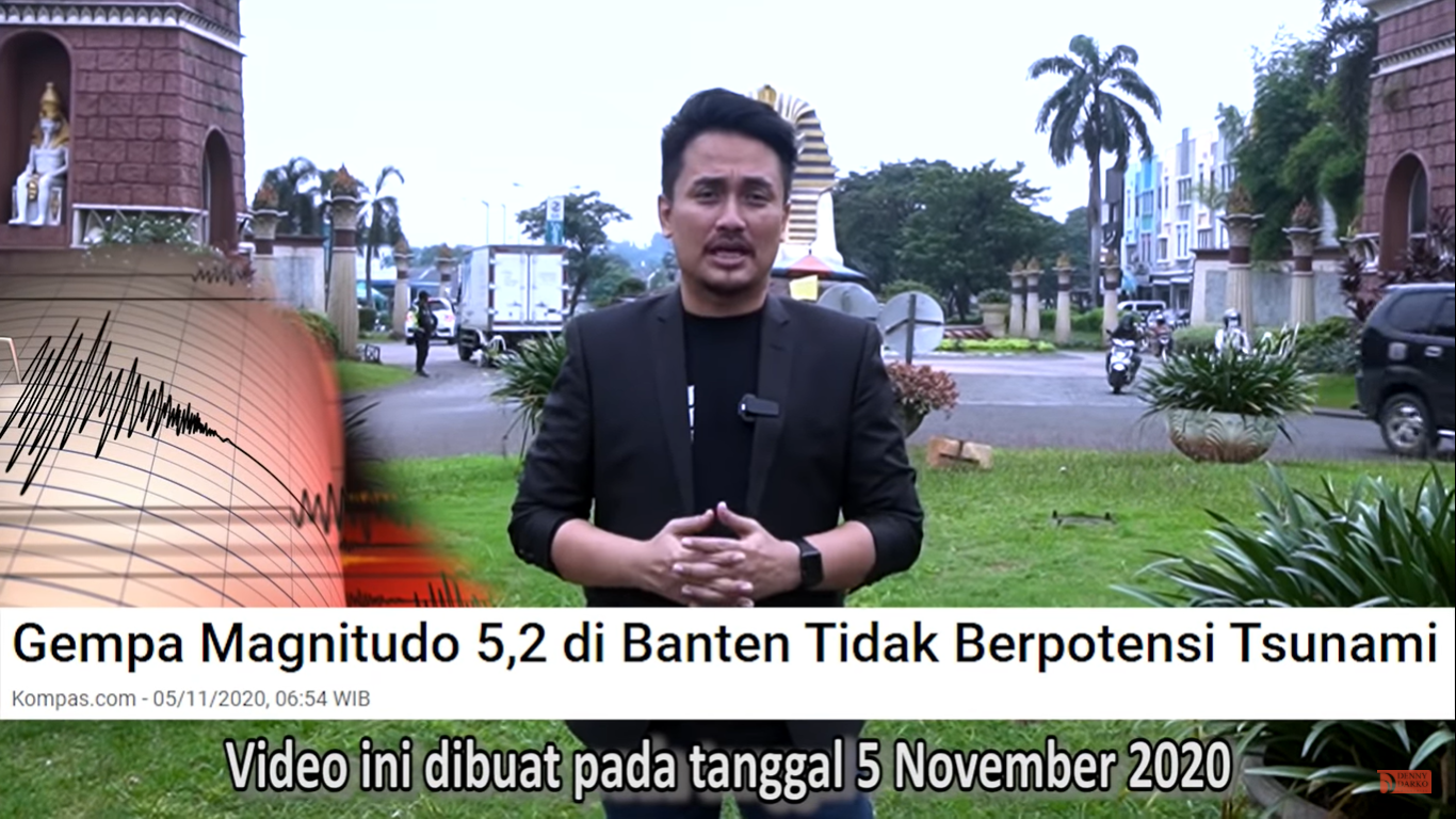 Tangkapan layar YouTube Denny Darko Tangkapan layar YouTube Denny Darko