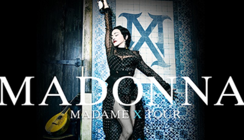 Poster Tur Madame X(sumber : wikipedia ) Poster Tur Madame X(sumber : wikipedia )