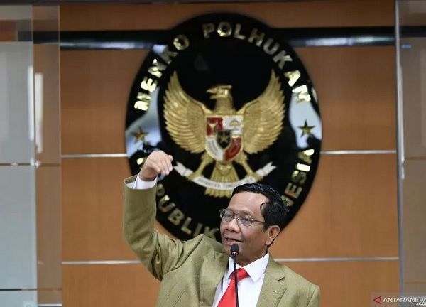 Mendadak Mahfud MD Sebut Beberapa Kali Ketemu Pentolan Buruh (Foto: ANTARA) Mendadak Mahfud MD Sebut Beberapa Kali Ketemu Pentolan Buruh (Foto: ANTARA)