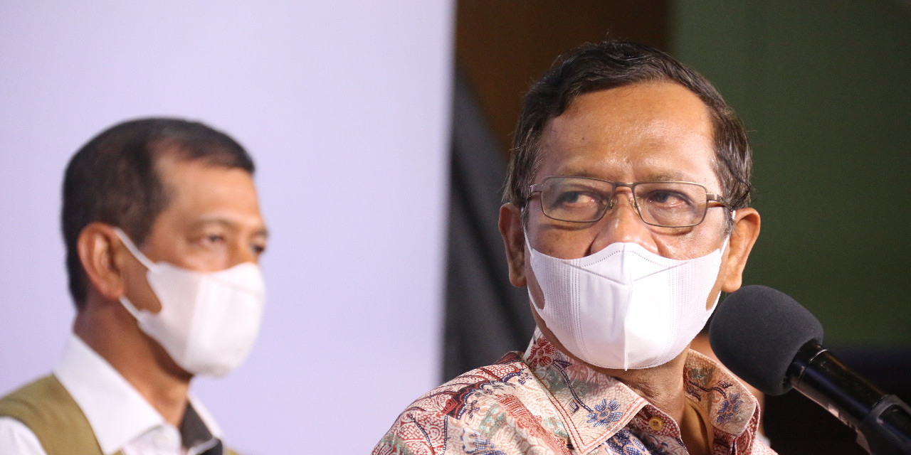 Menteri Koordinator Bidang Politik Hukum dan Keamanan Mahfud MD, (Foto: BNPB) Menteri Koordinator Bidang Politik Hukum dan Keamanan Mahfud MD, (Foto: BNPB)