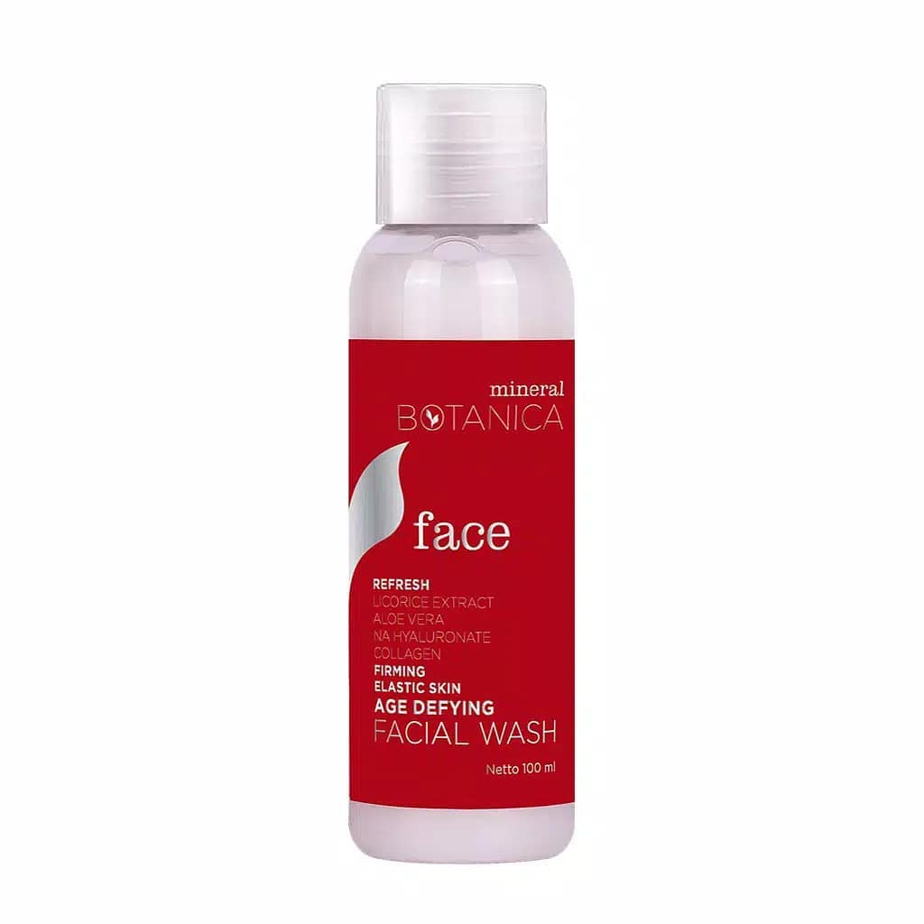 Mineral Botanica Age Defying Facial Wash. Foto: Instagram/@tokoemina.id Mineral Botanica Age Defying Facial Wash. Foto: Instagram/@tokoemina.id