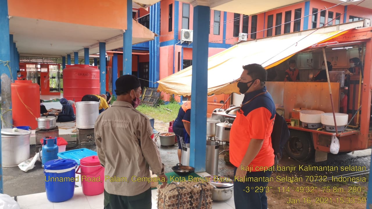 BNPB tangani Banjir Kalimantan Selatan. Foto: BNPB BNPB tangani Banjir Kalimantan Selatan. Foto: BNPB