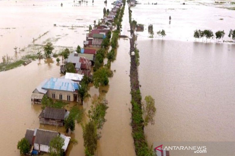 Banjir Kalimantan Selatan. Foto: Antara Banjir Kalimantan Selatan. Foto: Antara