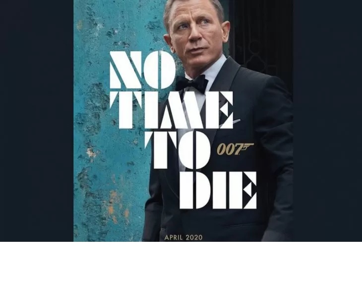 Tangkapan layar poster "No Time to Die", seri ke-25 dari waralaba film James Bond. (Twitter James Bond @007) Tangkapan layar poster "No Time to Die", seri ke-25 dari waralaba film James Bond. (Twitter James Bond @007)