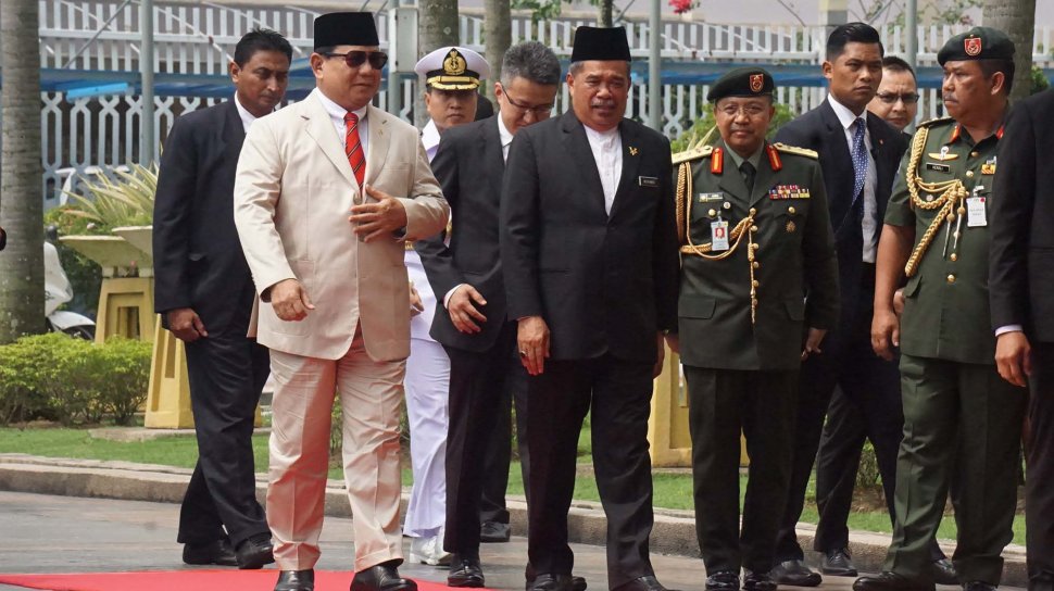 Menhan Prabowo Subianto Saat Kunjungan ke Malaysia (Foto: Instagram) Menhan Prabowo Subianto Saat Kunjungan ke Malaysia (Foto: Instagram)