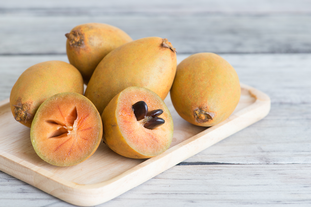 Buah sawo. Foto: Shutterstock Buah sawo. Foto: Shutterstock