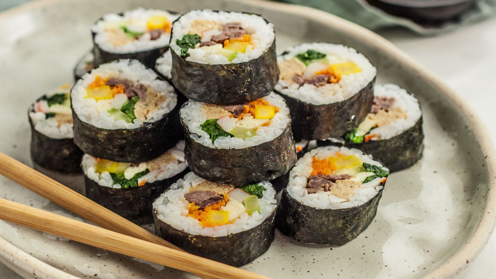 Kimbab Sushi Khas Korea, Resepnya Cocok Untuk Diet