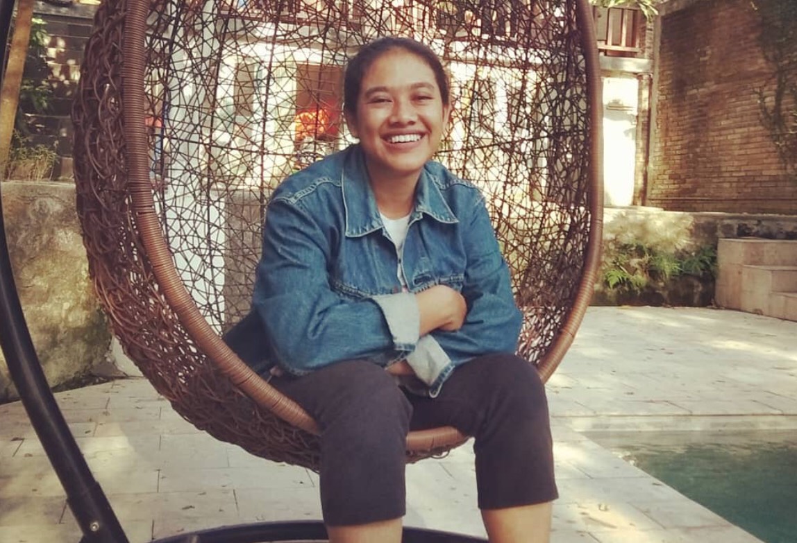 Siti Fauziah pemeran Bu Tejo dalam film Tilik. Foto: IG @ozie_zie Siti Fauziah pemeran Bu Tejo dalam film Tilik. Foto: IG @ozie_zie