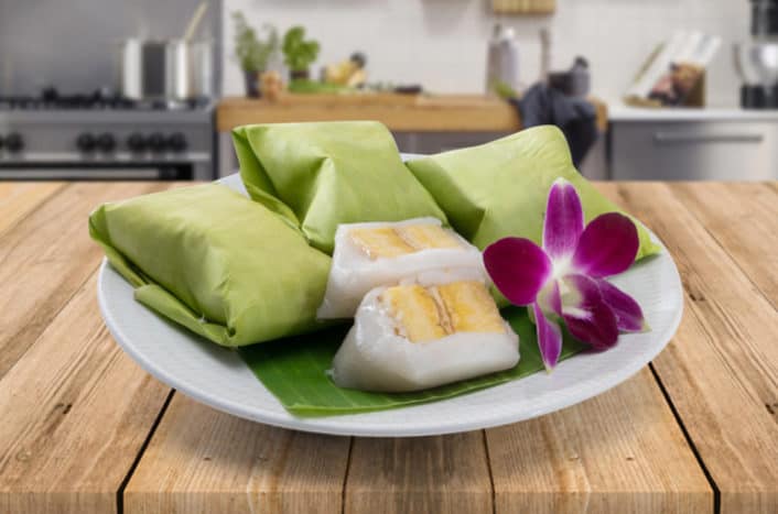 Kue nagasari. Foto: Bola Keluarga Kue nagasari. Foto: Bola Keluarga