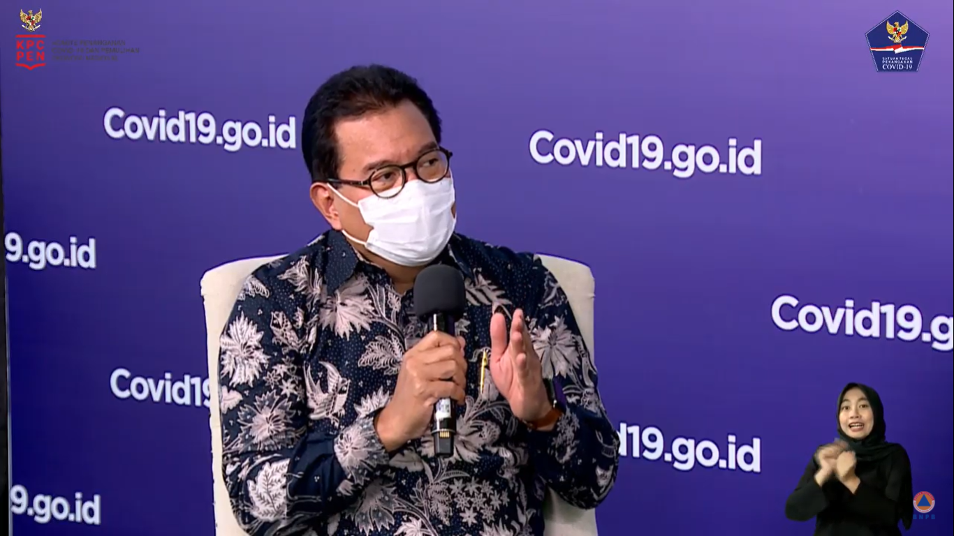 Talkshow bertajuk Pandemi Belum Berakhir: Patuhi Protokol Kesehatan secara virtual, Jumat (4/12/2020). Talkshow bertajuk Pandemi Belum Berakhir: Patuhi Protokol Kesehatan secara virtual, Jumat (4/12/2020).
