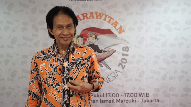 Bens Leo, pengamat musik yang didapuk jadi juri di Konser Karawitan Anak Indonesia 2018. Bens Leo, pengamat musik yang didapuk jadi juri di Konser Karawitan Anak Indonesia 2018.