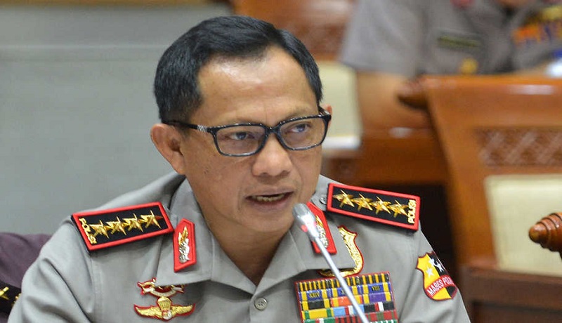 Kapolri Jenderal Toto Karnavian. (ist) Kapolri Jenderal Toto Karnavian. (ist)