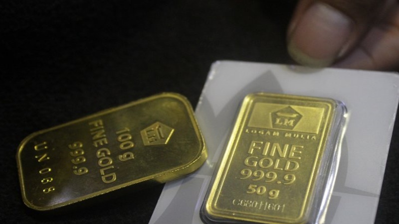 THR meleleh, yuk investasi emas (foto: Antara) THR meleleh, yuk investasi emas (foto: Antara)