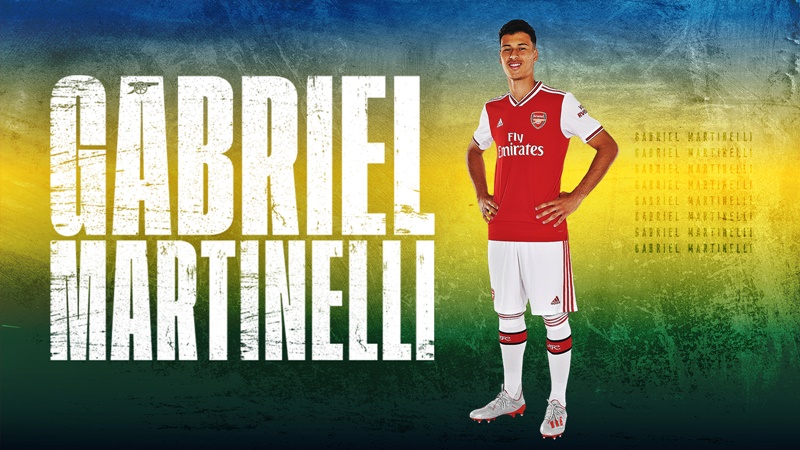 Gabriel Martinelli menjadi pemain rekrutan pertama Arsenal di bursa transfer musim panas 2019, Selasa, 2 JUli 2019 (foto: Istimewa) Gabriel Martinelli menjadi pemain rekrutan pertama Arsenal di bursa transfer musim panas 2019, Selasa, 2 JUli 2019 (foto: Istimewa)