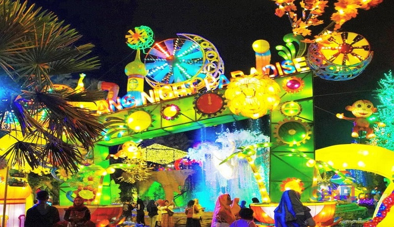 Serunya Wisata Malam di Malang Night Paradise