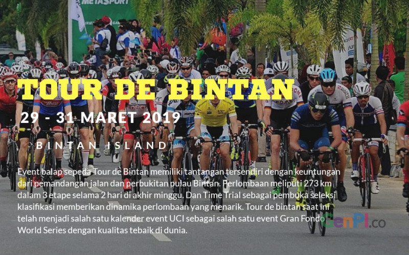 Tour de Bintan Genjot Kunjungan Wisman Tour de Bintan Genjot Kunjungan Wisman