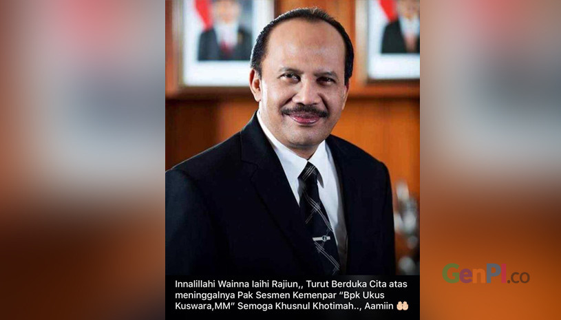 Sekretaris Menteri Pariwisata Ukus Kuswara meninggal dunia pada Senin (6/5) Sekretaris Menteri Pariwisata Ukus Kuswara meninggal dunia pada Senin (6/5)