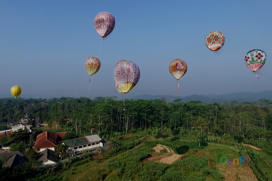 Festival balon udara di Wonosobo. (Foto: Arba Velhan) Festival balon udara di Wonosobo. (Foto: Arba Velhan)