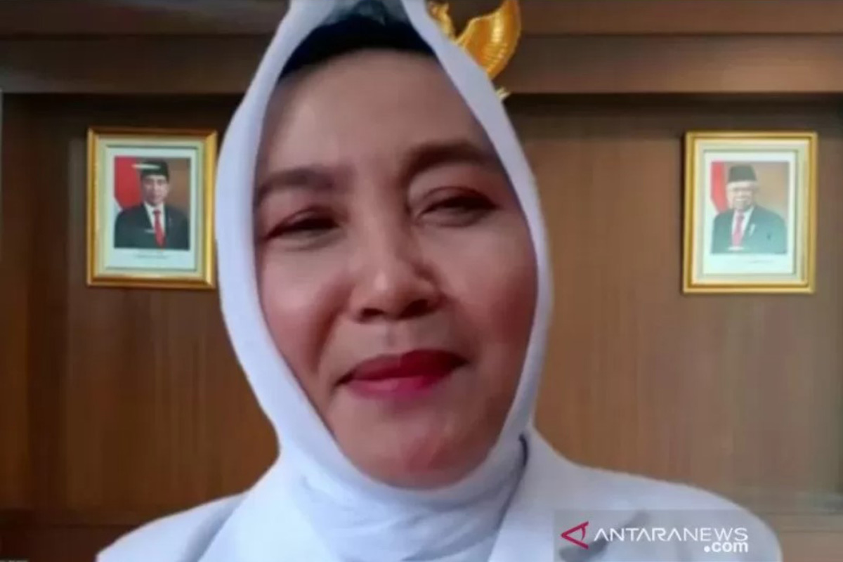 Kepala Badan Meteorologi, Kilamtologi, dan Geofisika (BMKG) Dwikorita Karnawati saat berbicara dalam acara Refleksi 15 Tahun Gempa Bumi DIY-Jateng yang berlang secara virtual, Kamis. (FOTO: ANTARA FOTO/Luqman Hakim) Kepala Badan Meteorologi, Kilamtologi, dan Geofisika (BMKG) Dwikorita Karnawati saat berbicara dalam acara Refleksi 15 Tahun Gempa Bumi DIY-Jateng yang berlang secara virtual, Kamis. (FOTO: ANTARA FOTO/Luqman Hakim)