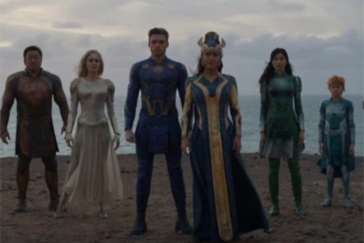 Potongan gambar dalam trailer teaser online Eternals. Foto: Instagram@marvel Potongan gambar dalam trailer teaser online Eternals. Foto: Instagram@marvel