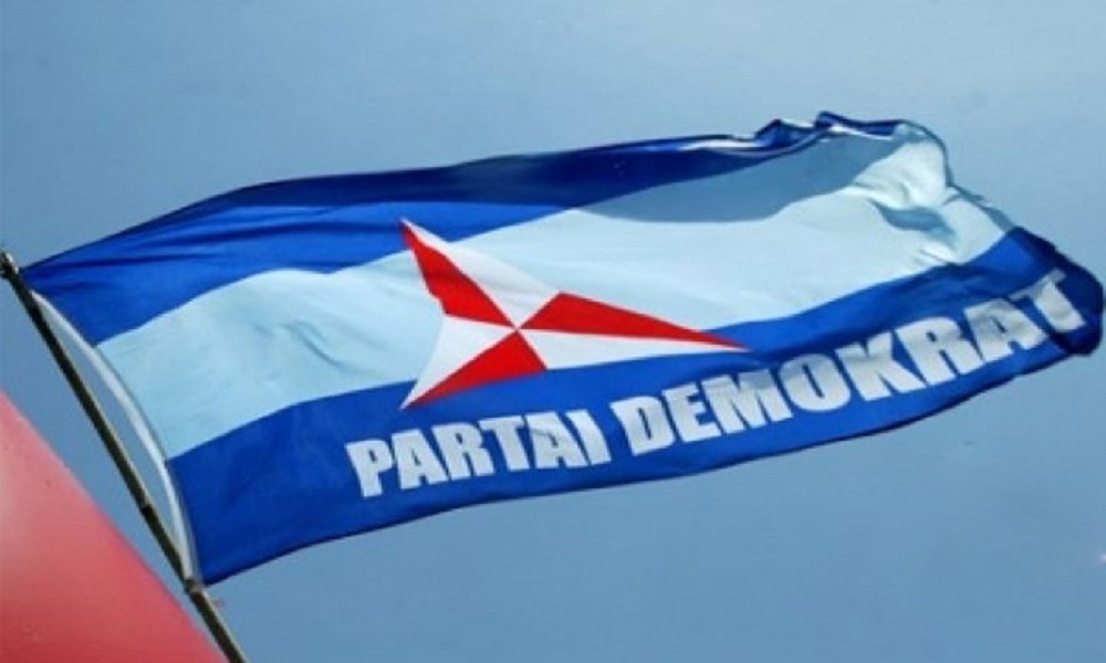 Ilustrasi bendera Partai Demokrat. FOTO: Antara Ilustrasi bendera Partai Demokrat. FOTO: Antara