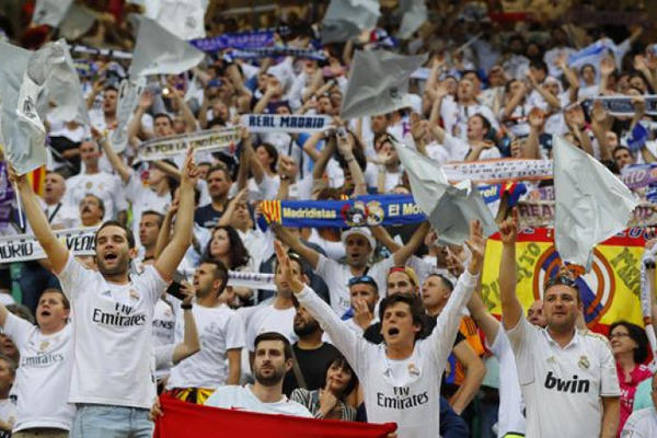 Suporter Real Madrid. Foto: Stefan Wermuth/Reuters Suporter Real Madrid. Foto: Stefan Wermuth/Reuters
