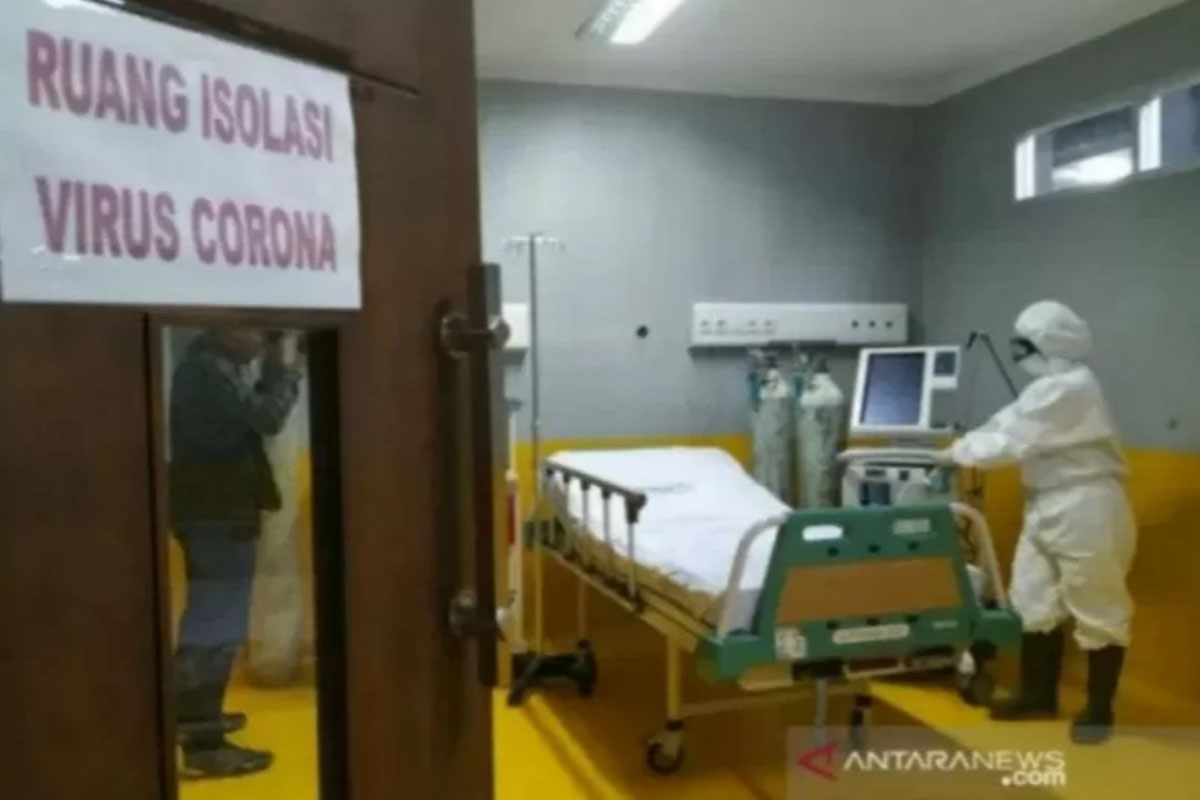 Ilustrasi - Ruang pasien positif Covid-19 di salah satu rumah sakit.(FOTO: ANTARA) Ilustrasi - Ruang pasien positif Covid-19 di salah satu rumah sakit.(FOTO: ANTARA)