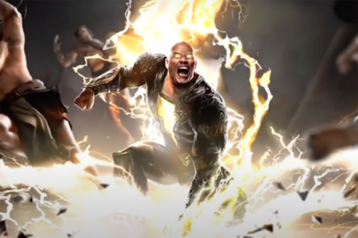 Black Adam dalam konsep trailer yang dirilis pada DC Fandom 2020. Foto: Youtube/DC Black Adam dalam konsep trailer yang dirilis pada DC Fandom 2020. Foto: Youtube/DC