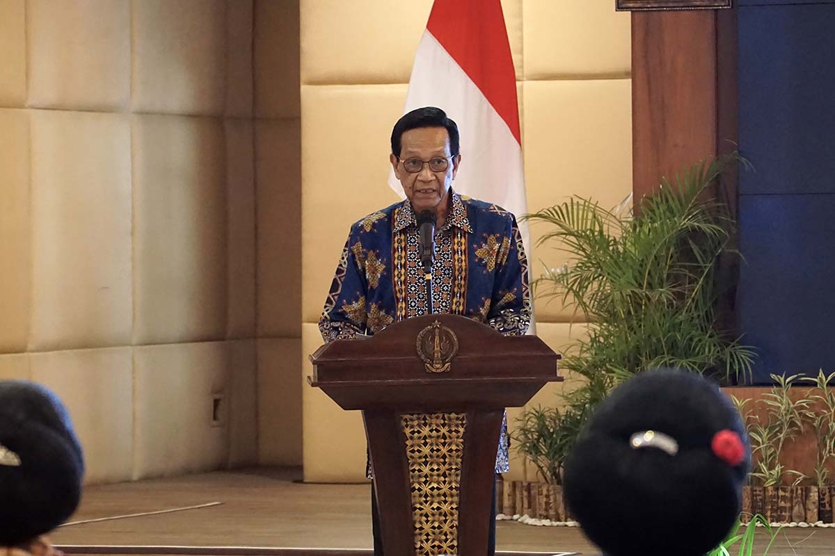 Gubernur Daerah Istimewa Yogyakarta (DIY) Sri Sultan Hamengku Buwono X.(Foto: Humas Pemda DIY) Gubernur Daerah Istimewa Yogyakarta (DIY) Sri Sultan Hamengku Buwono X.(Foto: Humas Pemda DIY)