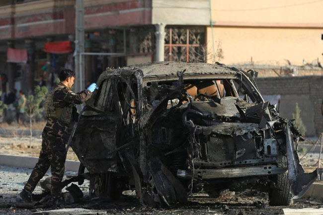 Ilustrasi - Serangan bom makin marak di Afghanistan. Foto: Reuters/Omar Sobhani/re1. Ilustrasi - Serangan bom makin marak di Afghanistan. Foto: Reuters/Omar Sobhani/re1.