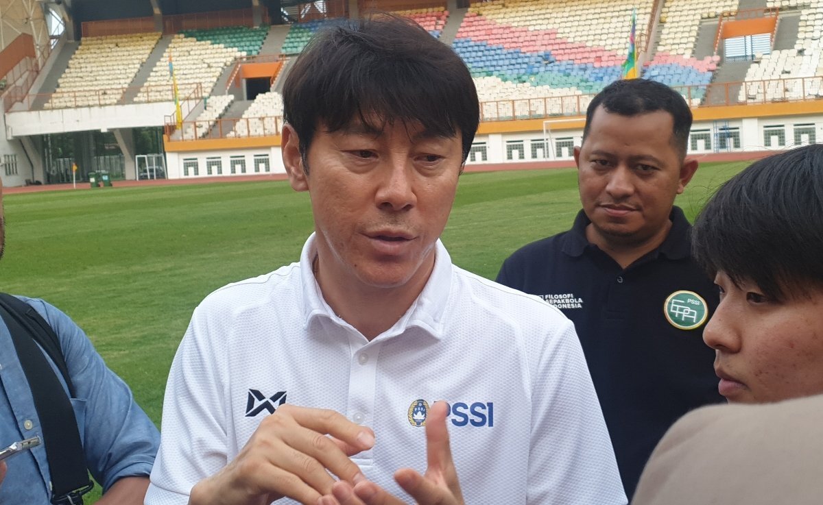 Pelatih Timnas Indonesia, Shin Tae Yong. (Foto: Amjad/JPNN) Pelatih Timnas Indonesia, Shin Tae Yong. (Foto: Amjad/JPNN)