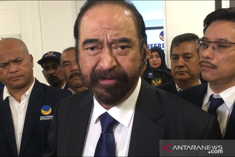Ketum Partai Nadem Surya Ploh. Foto: ANTARA Ketum Partai Nadem Surya Ploh. Foto: ANTARA