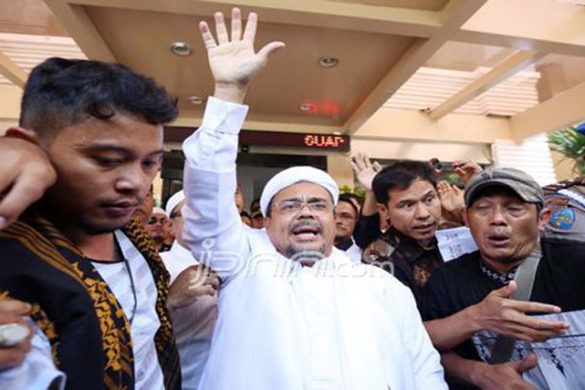 Habib Rizieq Shihab (HRS). Foto: JPNN/GenPI.co Habib Rizieq Shihab (HRS). Foto: JPNN/GenPI.co
