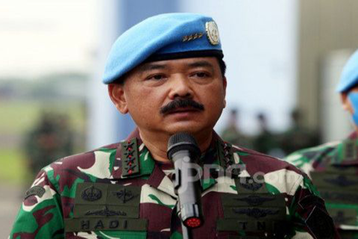 Panglima TNI Marsekal Hadi Tjahjanto. Foto: JPNN/GenPI.co Panglima TNI Marsekal Hadi Tjahjanto. Foto: JPNN/GenPI.co