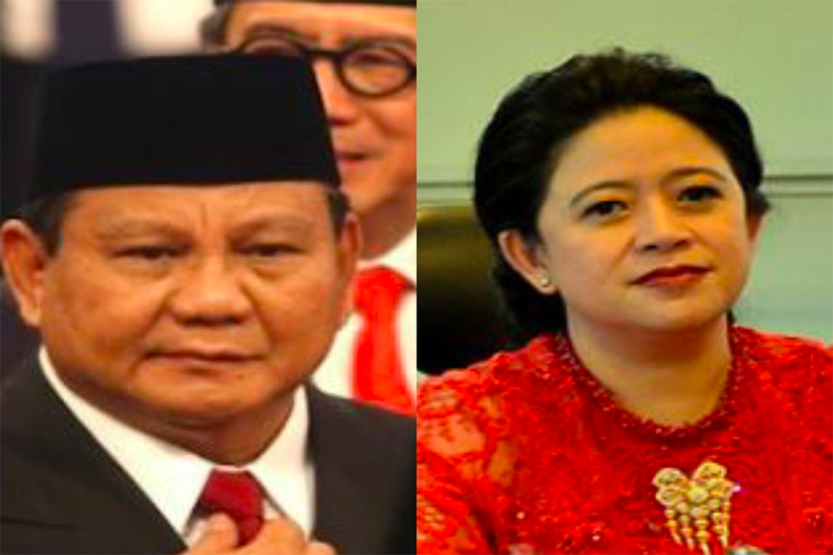 Prabowo Subianto dan Puan Maharani. Foto: JPNN/GenPI.co Prabowo Subianto dan Puan Maharani. Foto: JPNN/GenPI.co