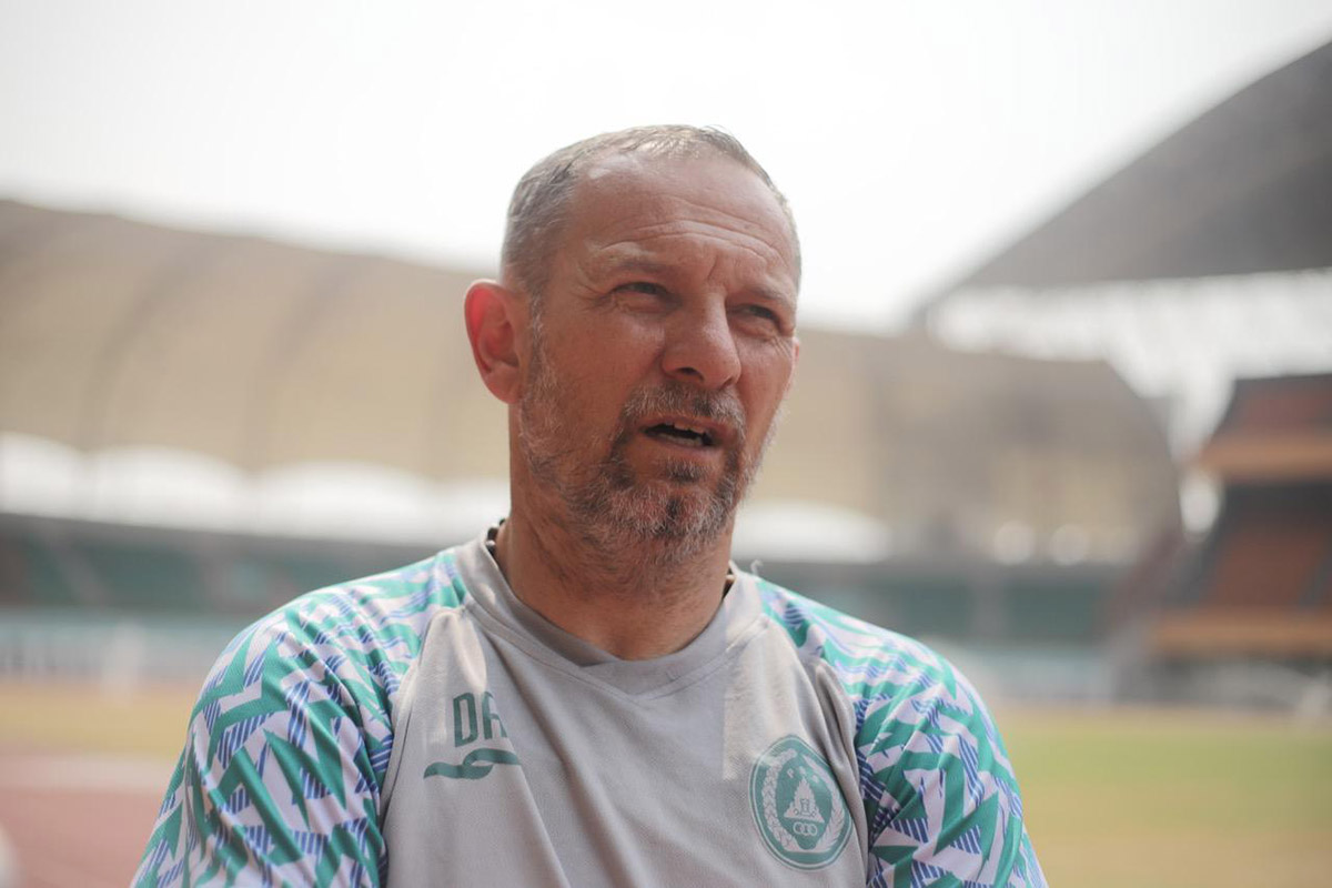 Pelatih Kepala PSS Dejan Antonic. (Foto: Media Officer PSS) Pelatih Kepala PSS Dejan Antonic. (Foto: Media Officer PSS)