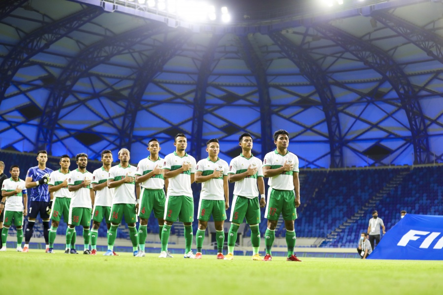 Pertandingan antara Timnas Indonesia vs Uni Emirat Arab (UEA) dapat disaksikan via link live streaming berikut ini. (foto: PSSI) Pertandingan antara Timnas Indonesia vs Uni Emirat Arab (UEA) dapat disaksikan via link live streaming berikut ini. (foto: PSSI)