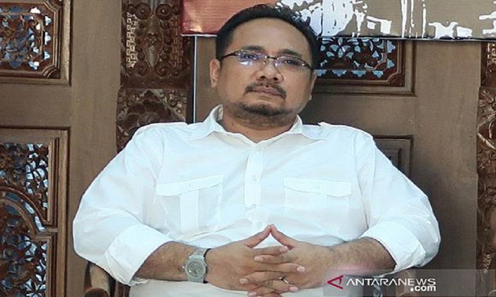Menteri Agama Yaqut Cholil Qoumas atau Gus Yaqu. FOTO: Antara Menteri Agama Yaqut Cholil Qoumas atau Gus Yaqu. FOTO: Antara