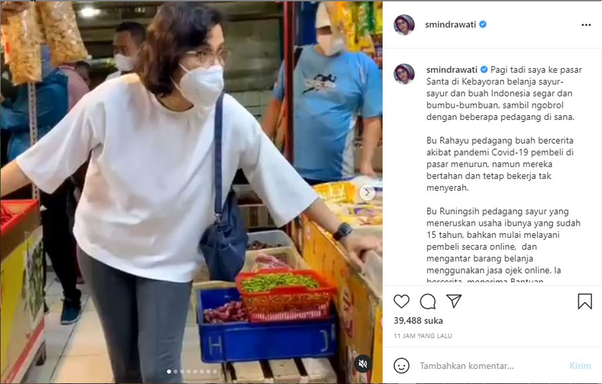 Sri Mulyani. Foto: Instagram Sri Mulyani Indrawati (@smindrawati) Sri Mulyani. Foto: Instagram Sri Mulyani Indrawati (@smindrawati)
